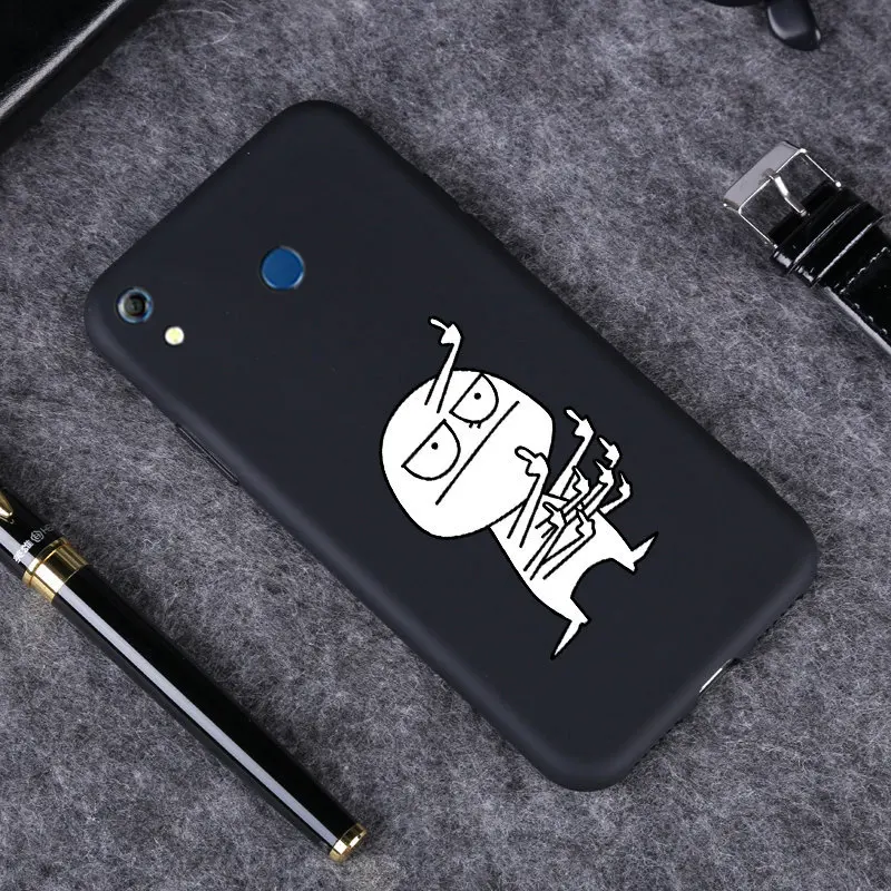 Lamo чехол Чехол с забавными цитатами для huawei Honor 8A 7A Pro 6A 7C 7X силиконовый матовый черный чехол с абстрактным рисунком - Цвет: 071