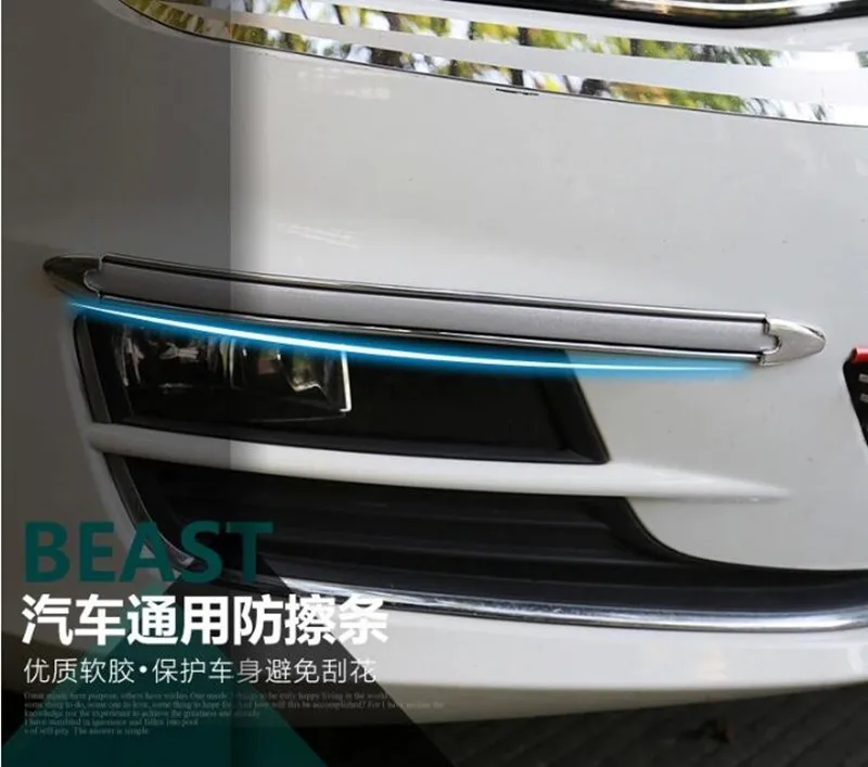 Автомобильный бампер угловая защитная полоса наклейка для audi a4 b6 passat b7 subaru volkswagen