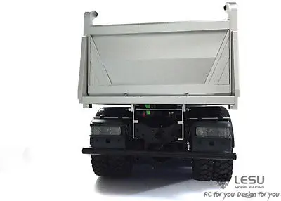 LESU 1/14 6x6 металлический гидравлический самосвал RC Sca модель грузовика ESC Servo DIY Tmy TH02022