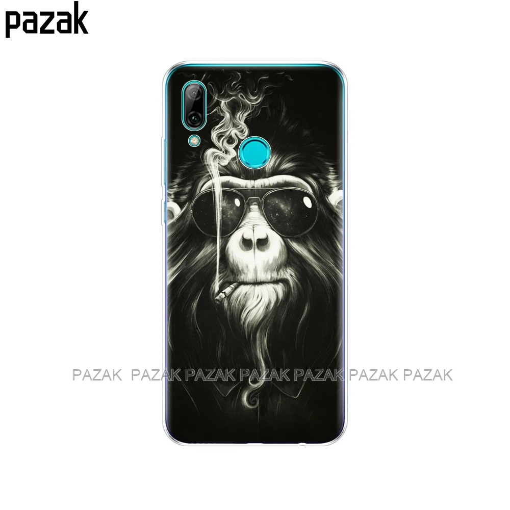 10645 Чехлы для Huawei P Smart, силиконовая Мягкая задняя крышка из ТПУ, чехол для Huawei P smart, чехол POT-LX1 POT-LX3, чехол для телефона - Цвет: 10645