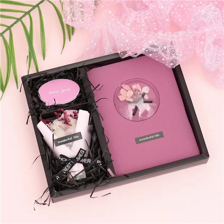 Креативный А5 А6 симпатичный цветок пустая сетка блокнот планировщик для