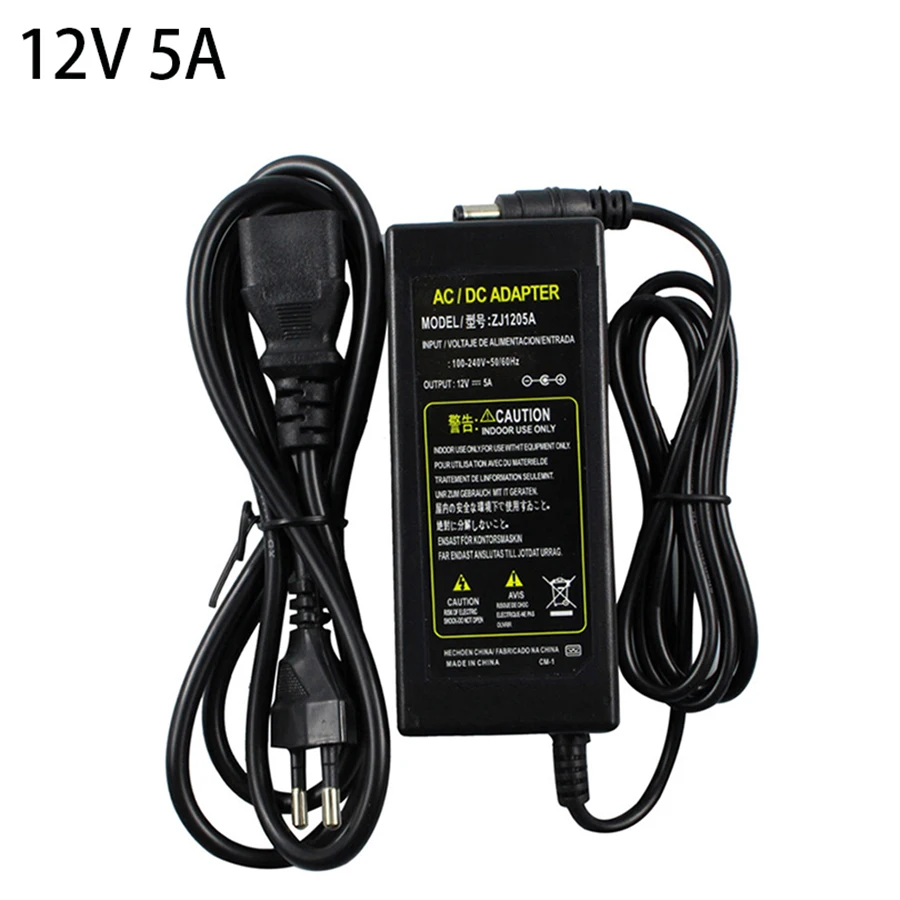 AC110V-240V в DC 12 В 1A 2A 3A 5A 6A 8A 10A трансформаторы светодиодный адаптер питания конвертер зарядное устройство для светодиодные ленты светильник