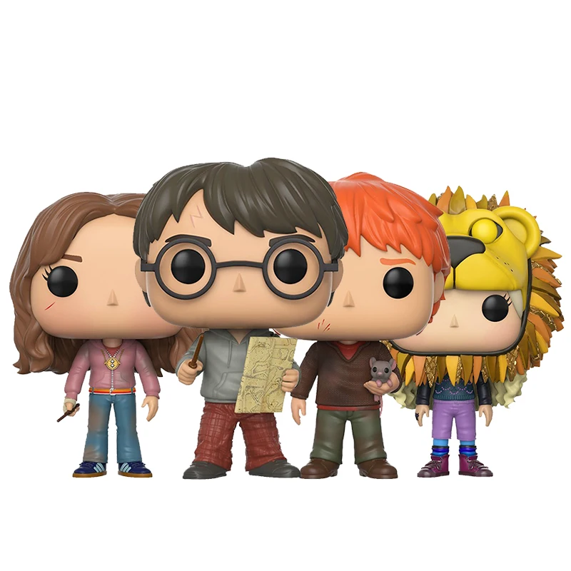 Официальный FUNKO POP Гарри Поттер-Луна, Гермиона, Рон, Джинни, Питер Виниловая фигурка Коллекционная модель игрушки с оригинальной коробкой