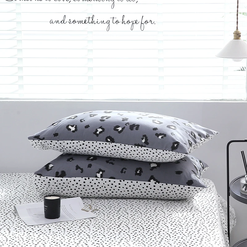 Комплекты постельного белья роскошное постельное белье модный простой стиль