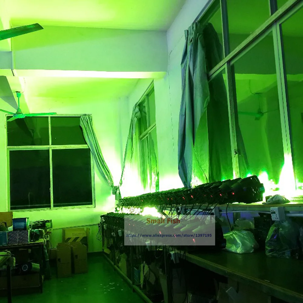 4 шт./лот 54X3W RGB полноцветная светодиодная сценическая лампа с высокой номинальной