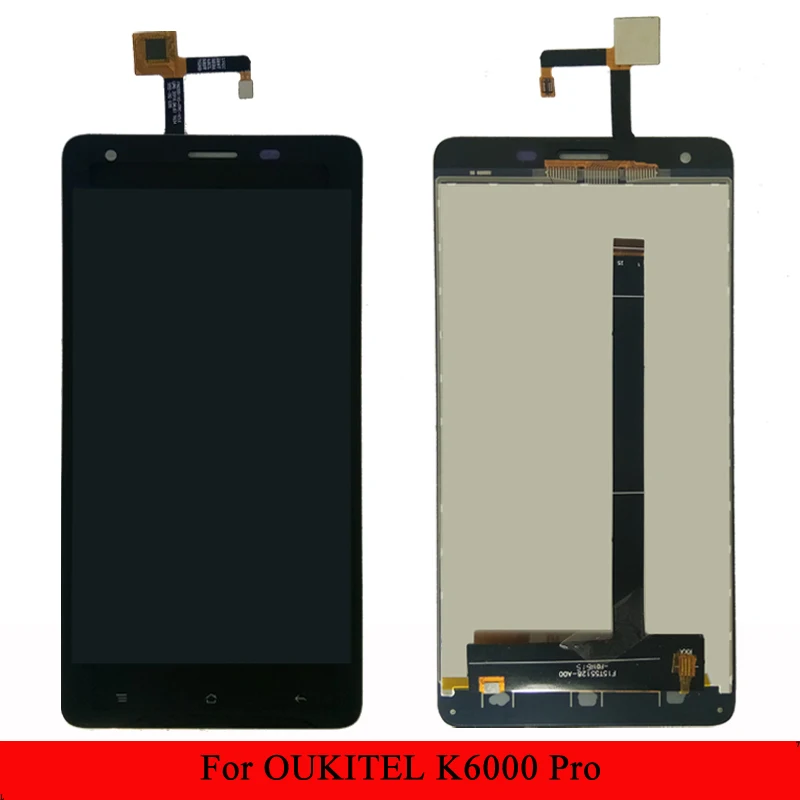 Для Oukitel K6000 Pro ЖК экран дигитайзер сенсорный + дисплей в сборе Запчасть