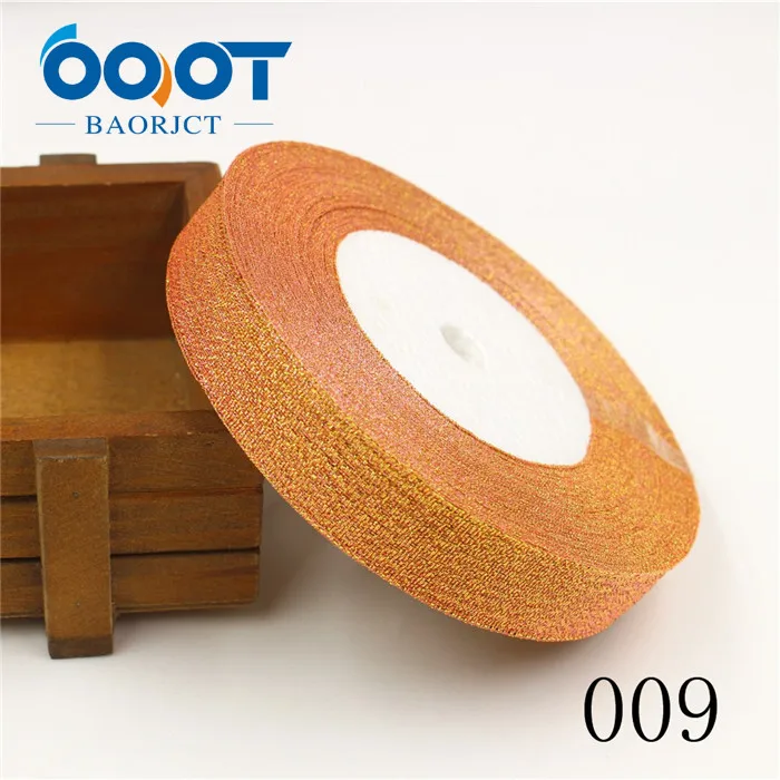 OOOT BAORJCT 1710185,20 мм 33 цвета дополнительно 25 ярдов зеленая луковая лента, свадебное платье лента, подарочная упаковка, DIY ручной материал - Цвет: 009