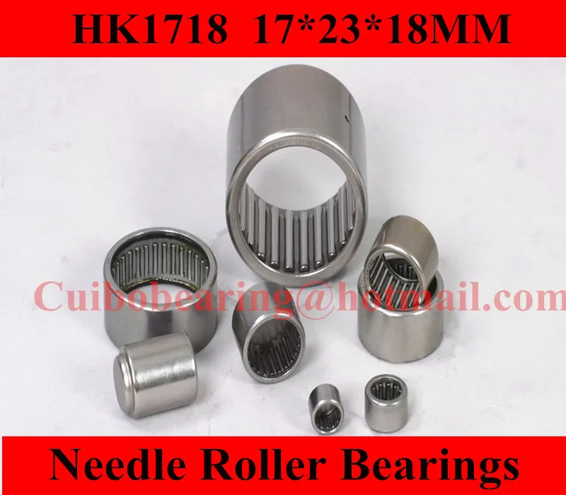 

Free shipping HK172318 HK1718 7942/17 Drawn Cup Type Needle Roller Bearing 17 x 23 x 18mm