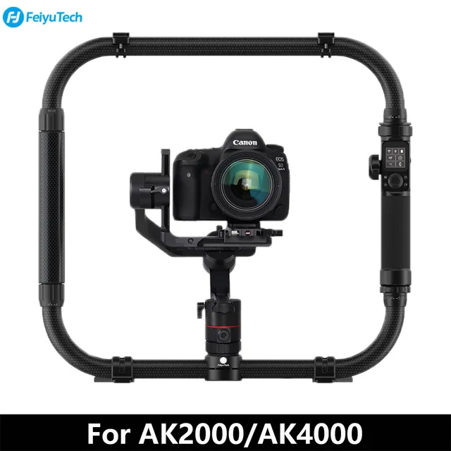 FeiyuTech AK2000 3-осевой Камера ручной шарнирный стабилизатор для камеры GoPro MaxLoad 2,8 кг для Nikon D850 sony A9 A7III A7S A7R Canon 5diii 5DSR