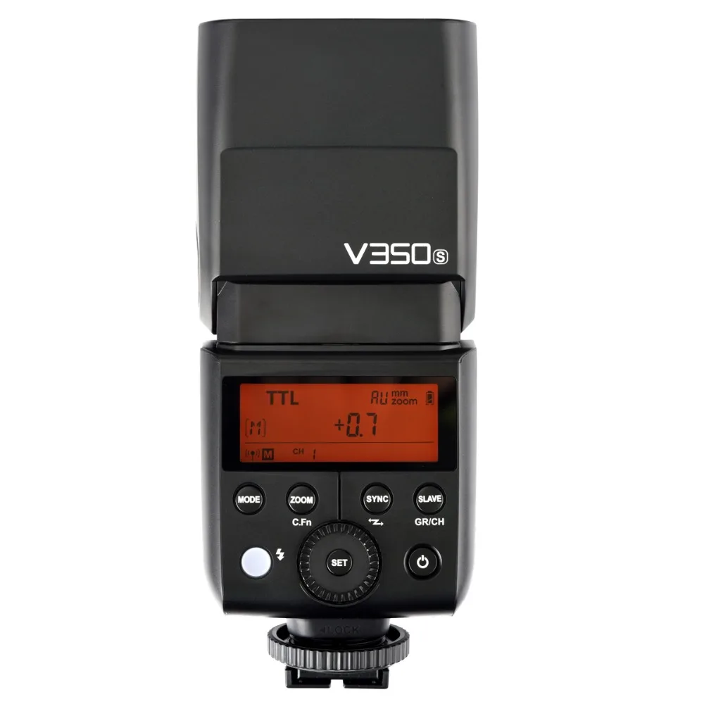 Вспышка Godox V350S Speedlite TTL HSS 1/8000s со встроенной литий ионной батареей 2000 мАч