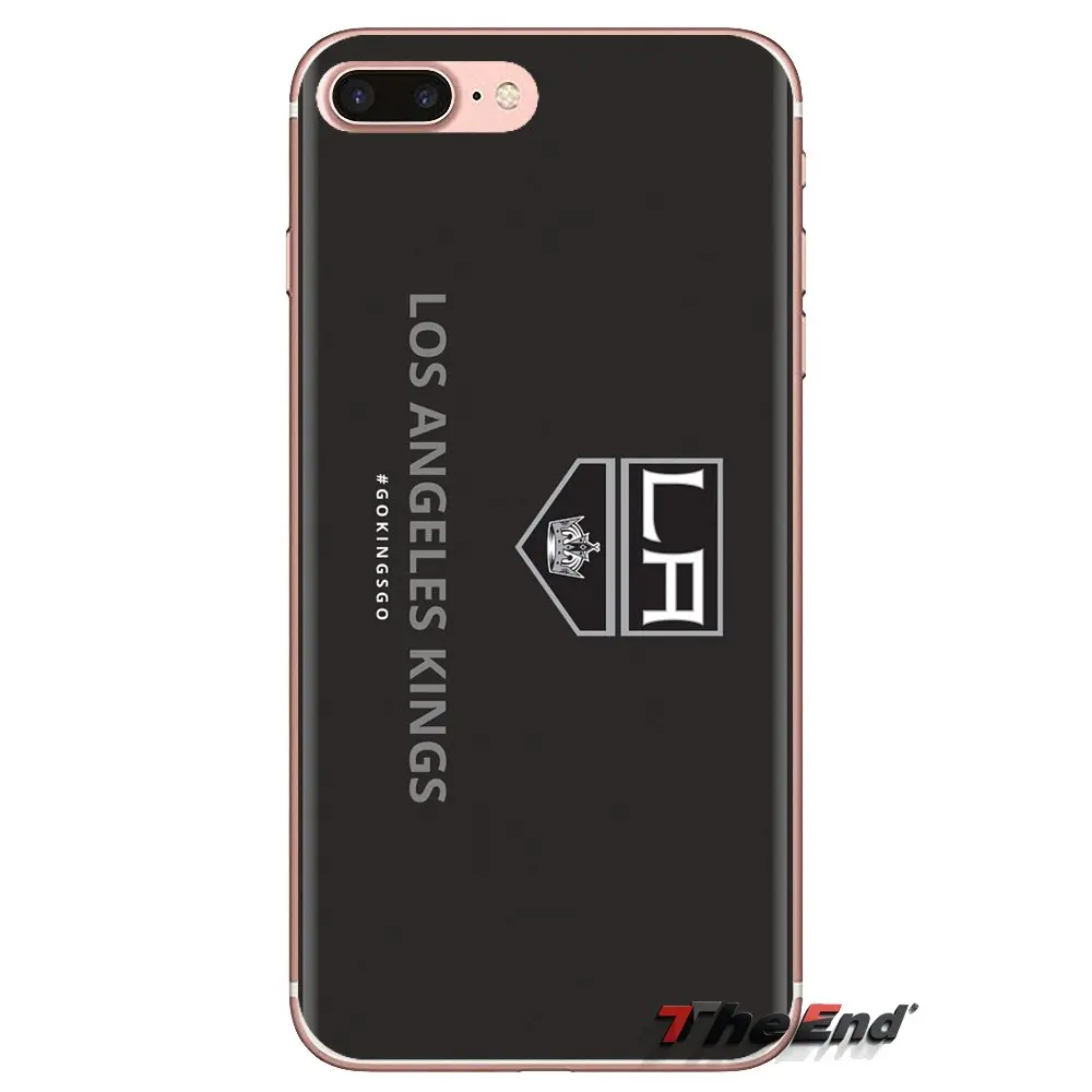 Силиконовый чехол для телефона Samsung Galaxy S3 S4 S5 Mini S6 S7 Edge S8 S9 S10 Plus Note 3 4 5 8 9 la kings Ice