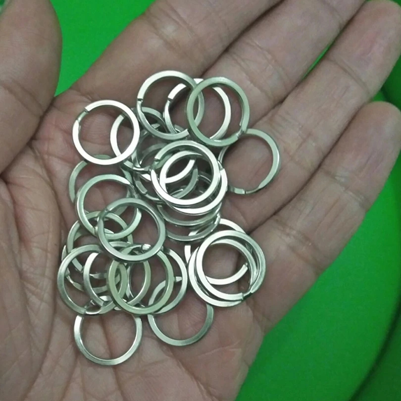 

30 шт. 10 мм/15 мм/20 мм металлический брелок для ключей раздельные Кольца Подвеска Брелок для ключей аксессуары для мужчин женщин мужчин Автомо...