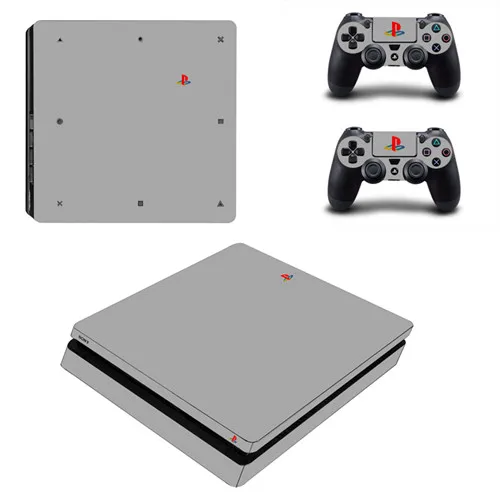 PS4 тонкий кожи Стикеры для sony Игровые приставки 4 консоли и 2 контроллеры PS4 тонкий кожи Стикеры наклейка - Цвет: YSP4S-0931