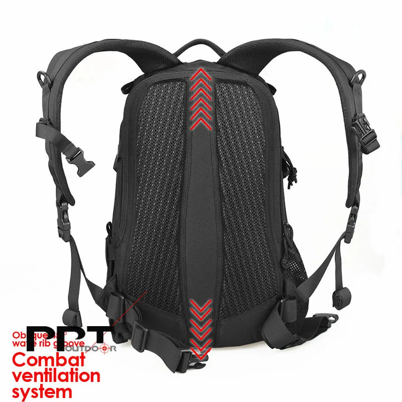 Тактический рюкзак E.T Dragon Molle 38L 900D тканевый военный унисекс Molle сумка CB цветные водонепроницаемые сумки однотонные охотничьи сумки PP5-0069