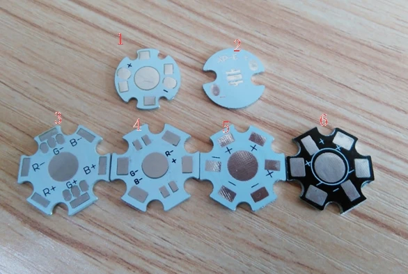 

mix 6kinds high power 1/3/5w aluminum led plate board