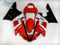 customized your motorcycle fairing kits fit for yamaha 2000 2001 yzfr1 00 01 yzf r1 abs plastic fairings kit red black bodyworks