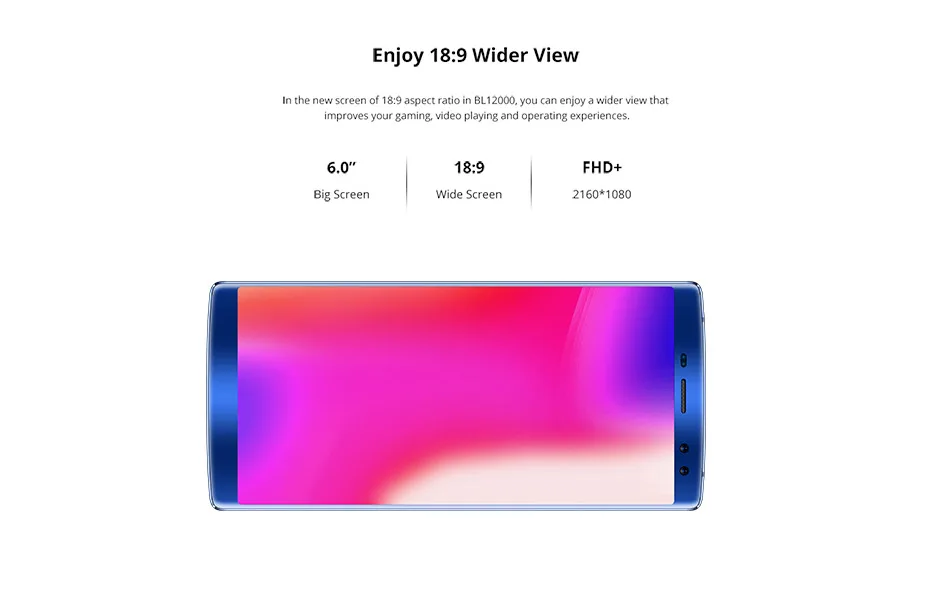 Быстрая на DOOGEE BL12000 12000 мАч батарея 4 ГБ 32 ГБ смартфон телефон 6,0 дюймов 18: 9 FHD+ 16 МП 4 камеры Android 7,0