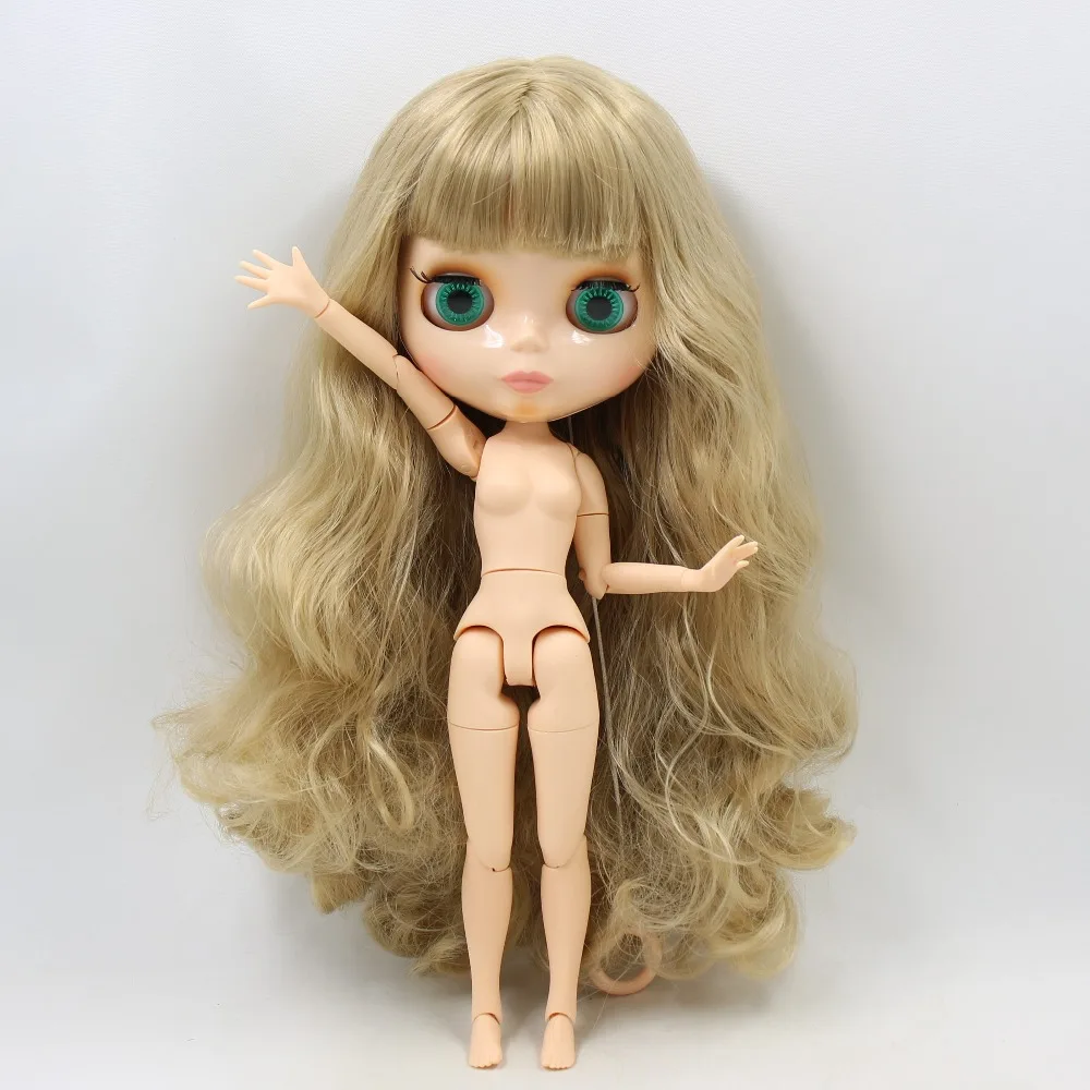 ICY DBS шарнирная кукла Blyth toy joint body коричневые волосы светлые натуральная кожа 1/6 30