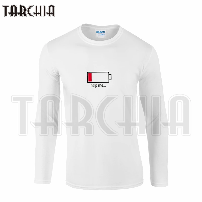 TARCHIA красочные мужская кофта с длинными рукавами Модные Футболки Пары установлен