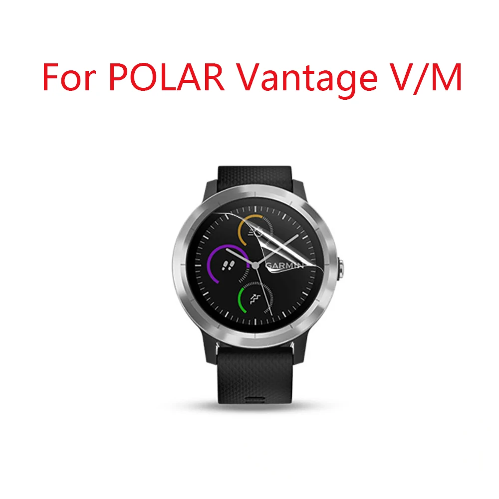 Противоударная защитная пленка POLAR Vantage V / M из мягкого ТПУ прозрачная