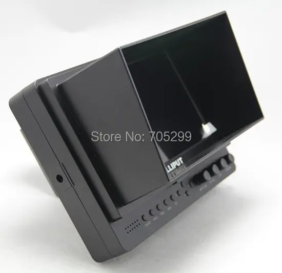 Монитор Lilliput для камеры 665 7 дюймовый HD полевой dslr монитор HDMI с композитным YPbPr