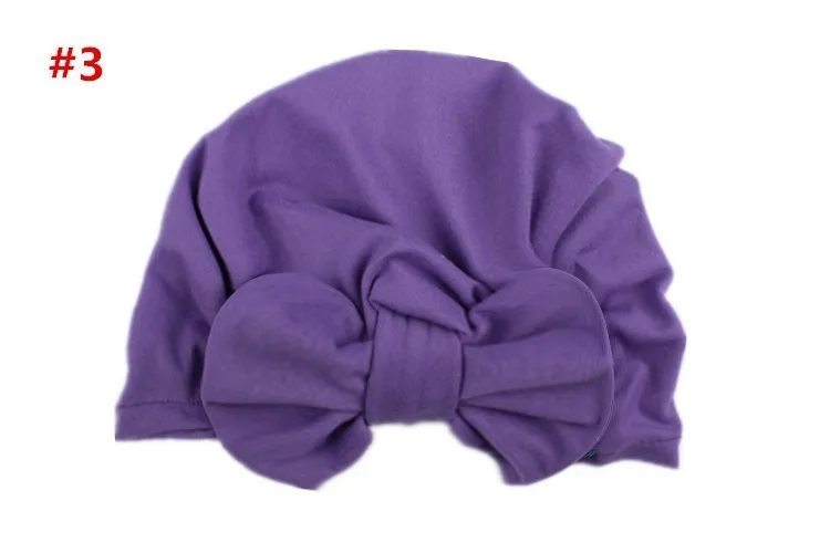 1 шт. детская однотонная шапка-бант | Детская одежда и обувь