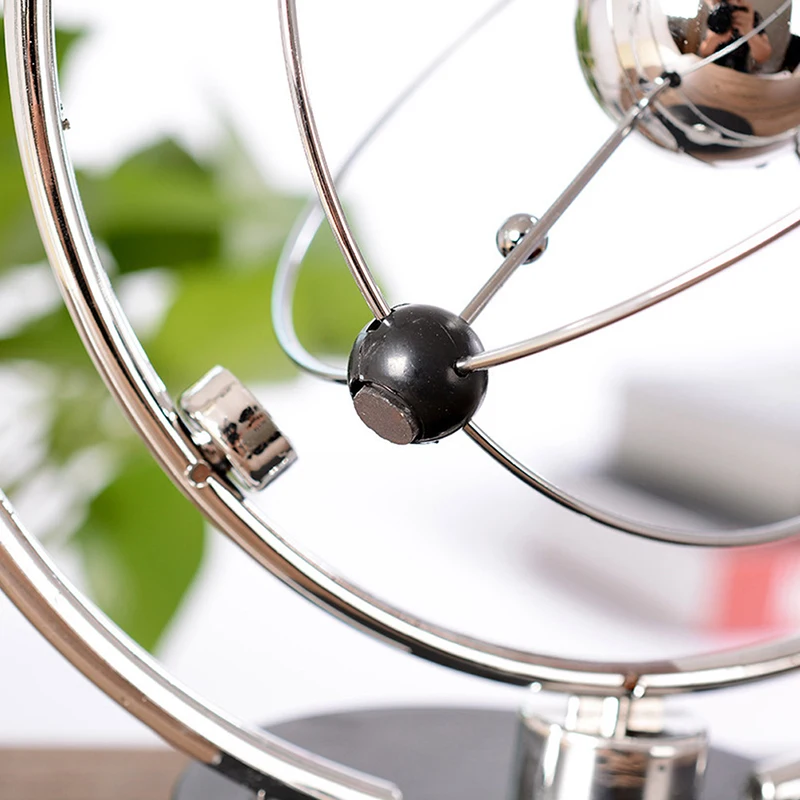 

High Quality Kinetic Orbital Revolving Gadget Perpetual Motion Desk Office School Art Decor Toy Gift