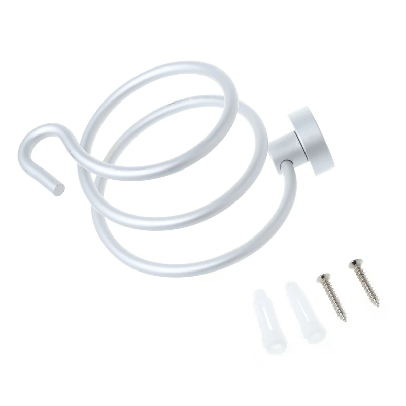 Инновационный алюминиевый настенный фен для волос полка ванной из нержавеющей