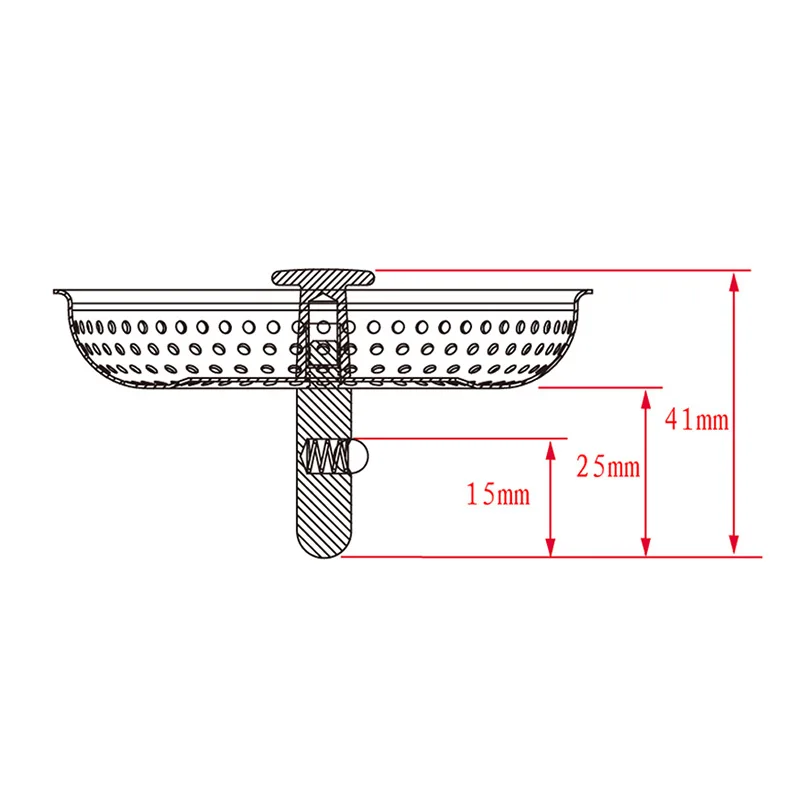 Talea нержавеющая сталь бассейна фильтр для слива воды мытья волос бассейн дриан