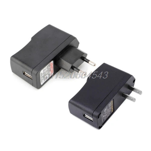 USB импульсный источник питания адаптер зарядное устройство AC 100 240V DC 5V 2A 10W US/EU Plug R02