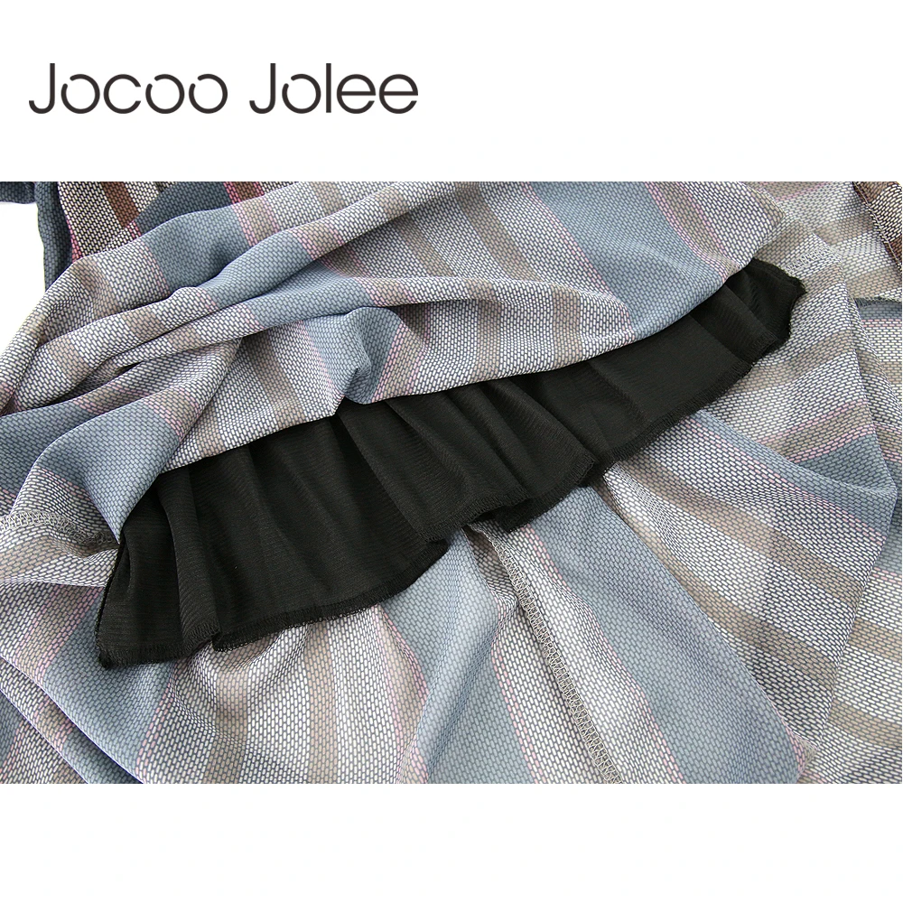 Повседневное длинное платье Jocoo Jolee с открытыми плечами для женщин в офисном