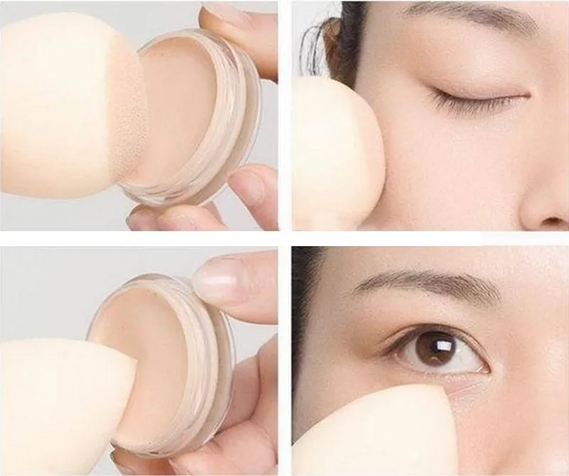 4 шт Мягкий полиуретановый пучок Монстр Pro Beauty Makeuo пуховка для нанесения основы