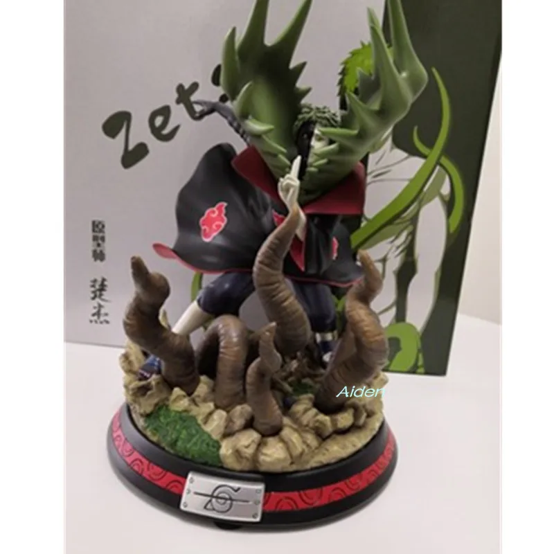 11 &quotНаруто статуя Акацуки бюст Zetsu полный длина портрет сотрудничать Uchiha Obito GK