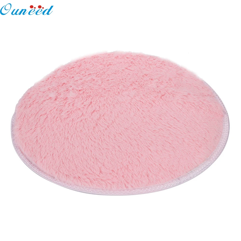 Новый мягкий нескользящий коврик для ванной комнаты Ouneed Happy home|round mat rug|mat ruground |