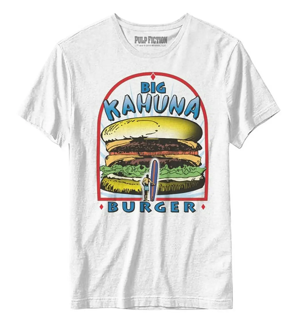 Целлюлозная художественная футболка Big Kahuna Burger' новая и официальная! Футболка