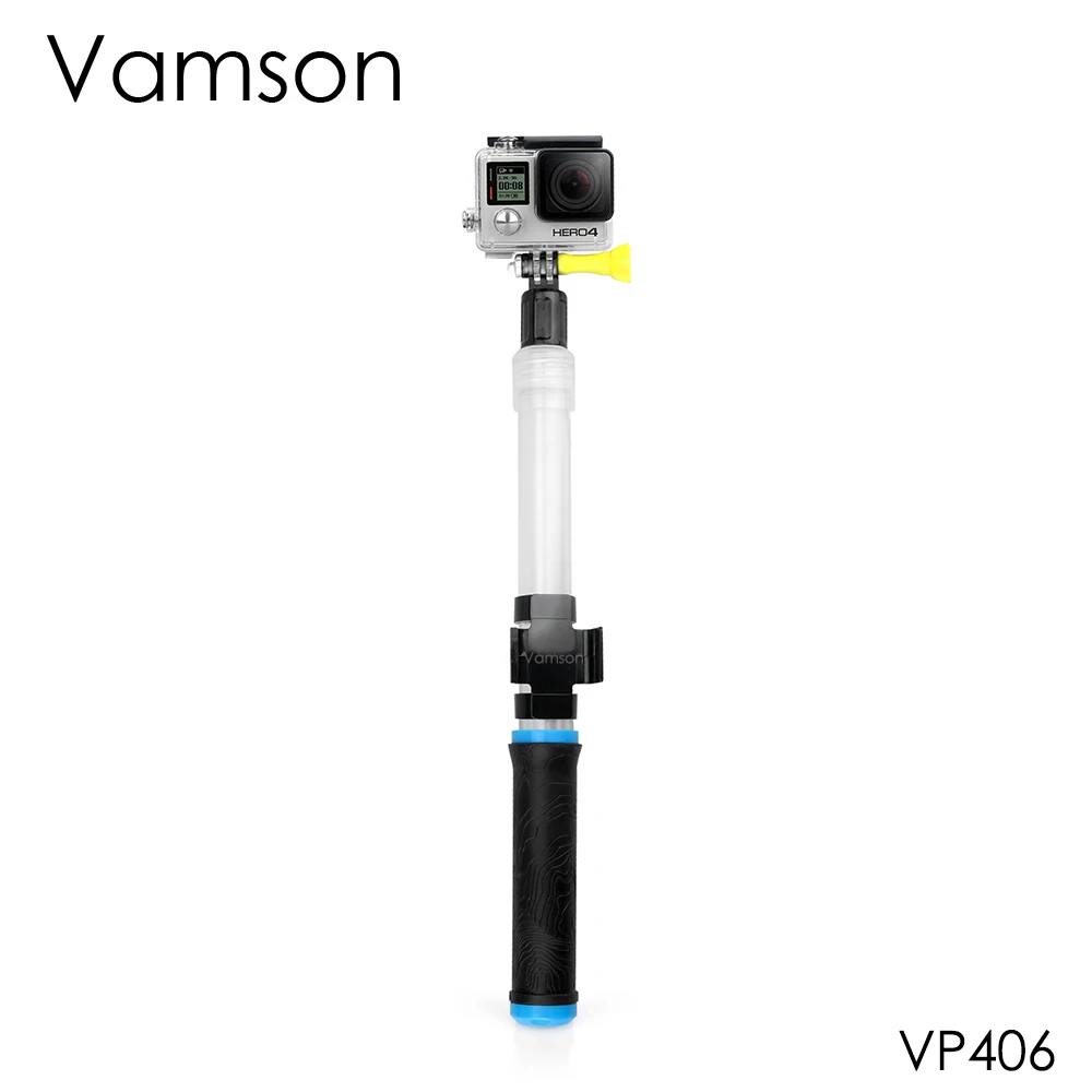 

Vamson for GoPro Accessories Floating Extension Pole Stick Floaty Monopod for GoPro Hero 7 6 5 4 3+for SJ4000 VP406