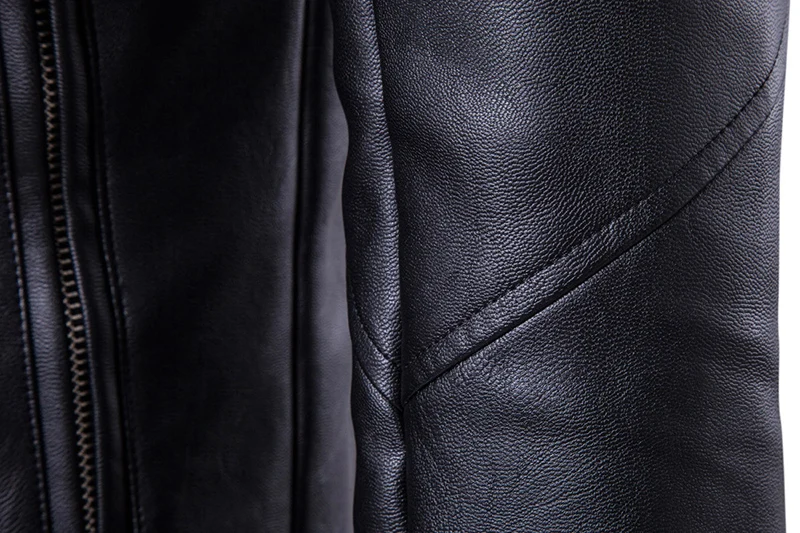 Новинка, стильная модная мужская кожаная куртка на молнии, 5XL, повседневная кожаная куртка с круглым вырезом и морщинами на плече, мужские пальто, Jaquetas