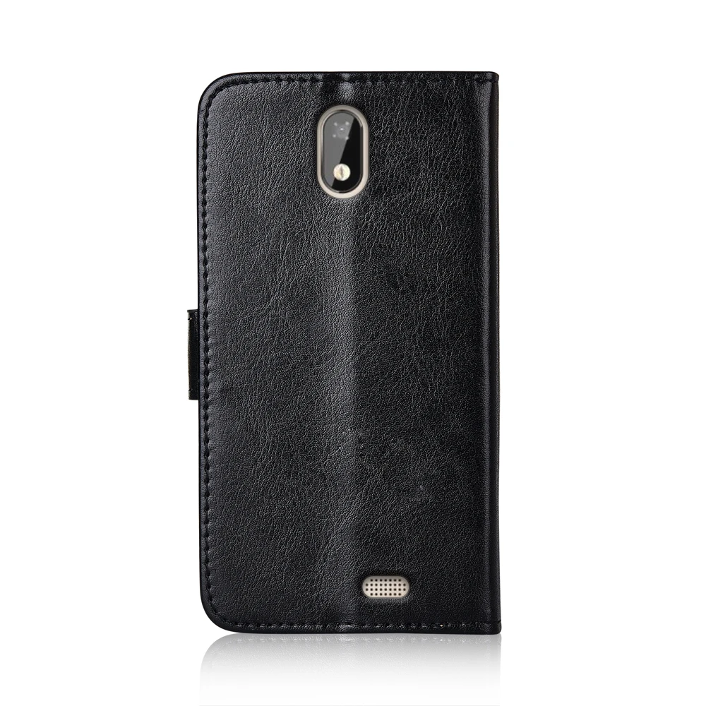 Чехол-книжка для Digma LINX Base 4G подставка крышки корпуса с отделением карт |