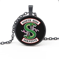 vintage arrival riverdale pendant necklace riverdale jewelry glass dome pendant handmade necklace mystery souvenir gifts