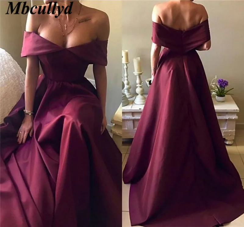 Атласные платья для выпускного Mbcullyd 2019 сексуальное официальное платье с