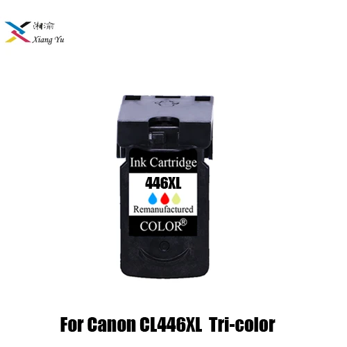 Tri-color 12ml PG-445 CL-446 Заправляемый картридж с чернилами Замена для Canon pg445 pg 445 cl446 для Canon PIXMA MX494 MG2440 2540 2940 MX494 2840 принтер - Цвет: Tri-color 12ml