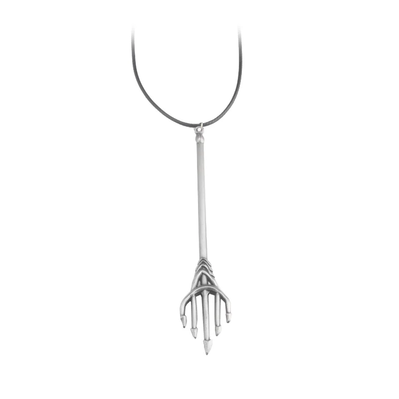 Синий SG фильм Aquaman Trident из Нептуна золотые брелоки Артура Карри оружие Модель брелок для ключей chaviro мужской автомобильный брелок колье ювелирные изделия - Цвет: Синий
