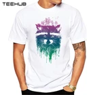 Новое поступление 2019, крутая Мужская модная футболка TEEHUB с коротким рукавом и круглым вырезом, хипстерская футболка