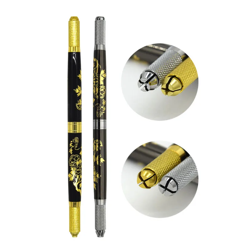 Ручка для татуажа ручка перманентного макияжа бровей с вышивкой|Машинка бровей| |