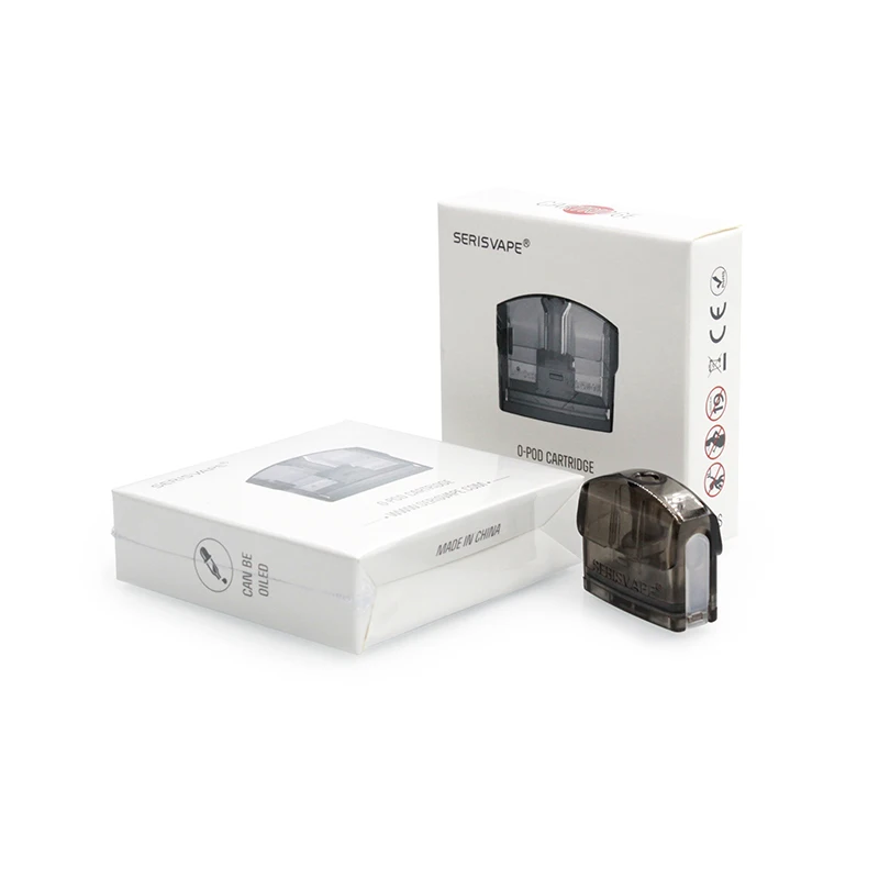 Serisvape O-Pod стартовый комплект, электронная сигарета 380 мАч, батарейный мод, 2 мл, картридж, Pod система, Vape Zero Mini Pod испаритель