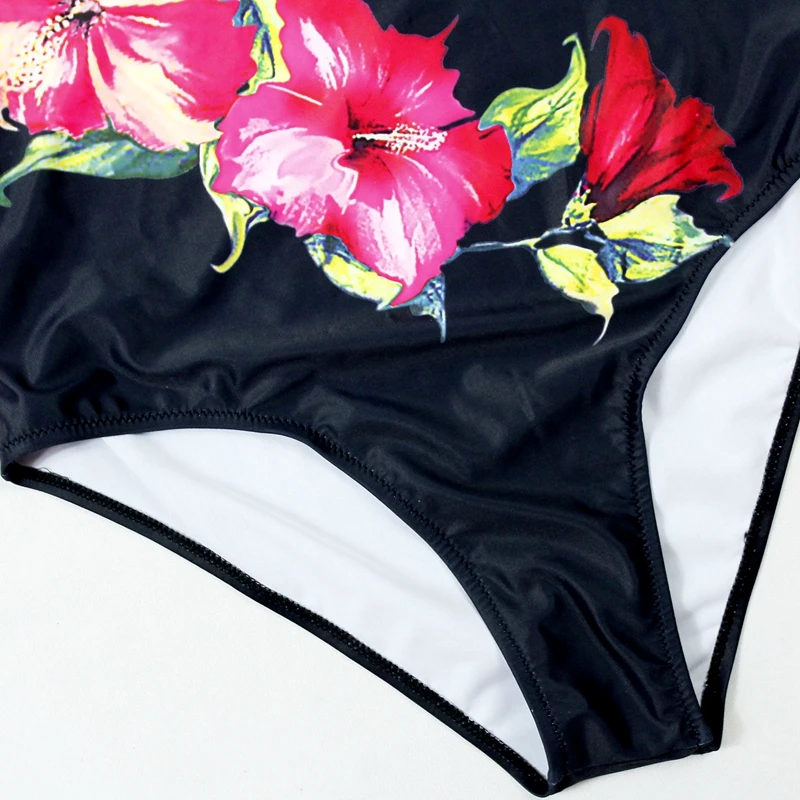 Пикантные печати купальники для малышек 2018 одна деталь купальник Maillot de bain femme Push