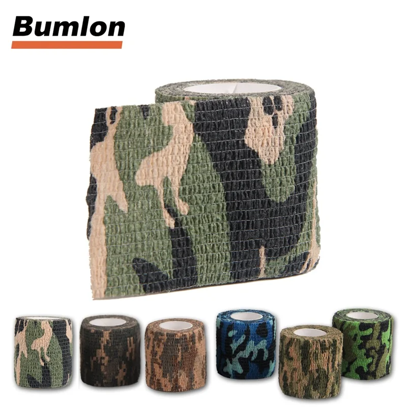 2 шт./лот клейкая лента телескопической стрейч повязки для девочек Камуфляж Охота