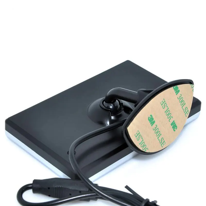 2 в 1 Автомобильная камера заднего вида с цветным ЖК дисплеем 3 5 дюйма и CCD матрицей