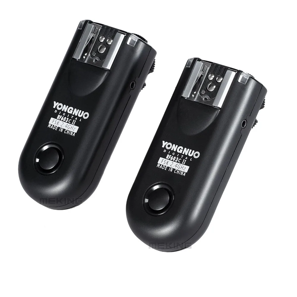 Беспроводной триггер затвора Yongnuo RF603II дистанционное управление спуском