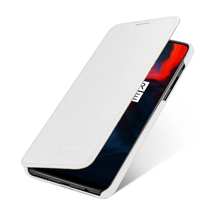 Роскошный чехол ручной работы из коровьей кожи для Oneplus 6, натуральная кожа, чехол для телефона Oneplua6, флип-сумка для Oneplus 6T 1+ 6